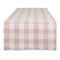 DII® 108" Heavyweight Check Fringed Table Runner